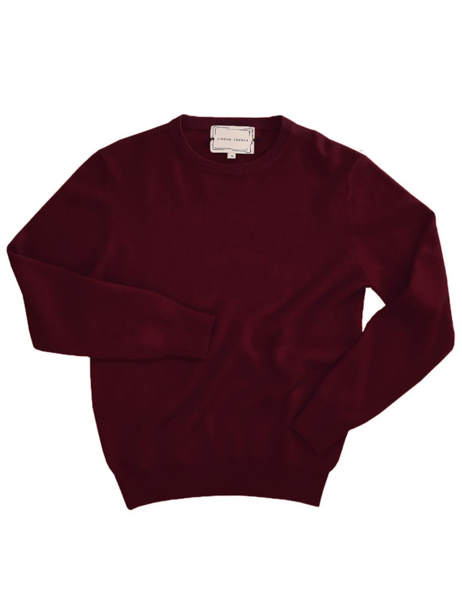 Lf Classic Lingua Franca NYC | Mens Crewneck, Sans Stitching