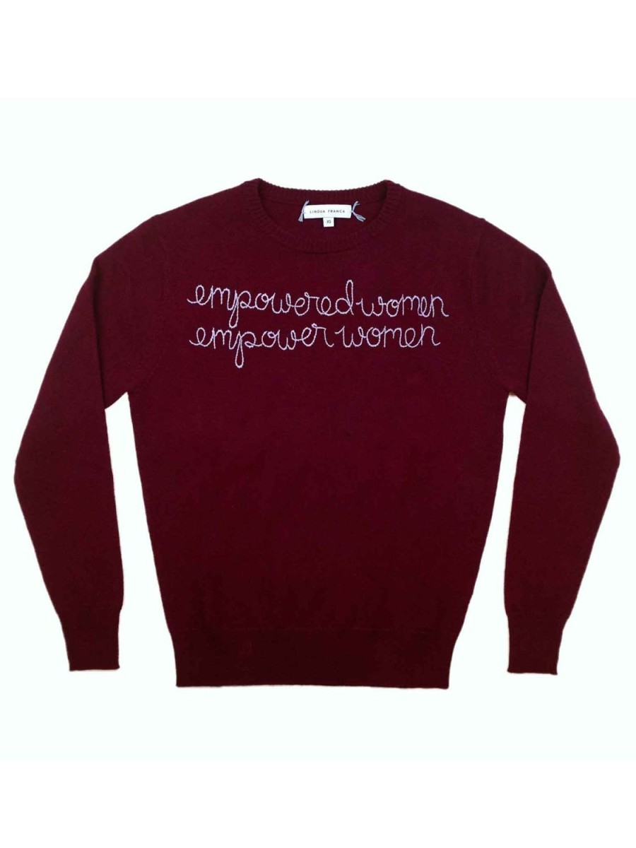 Lf Classic Lingua Franca NYC | Empowe Women Empower Women Crewneck