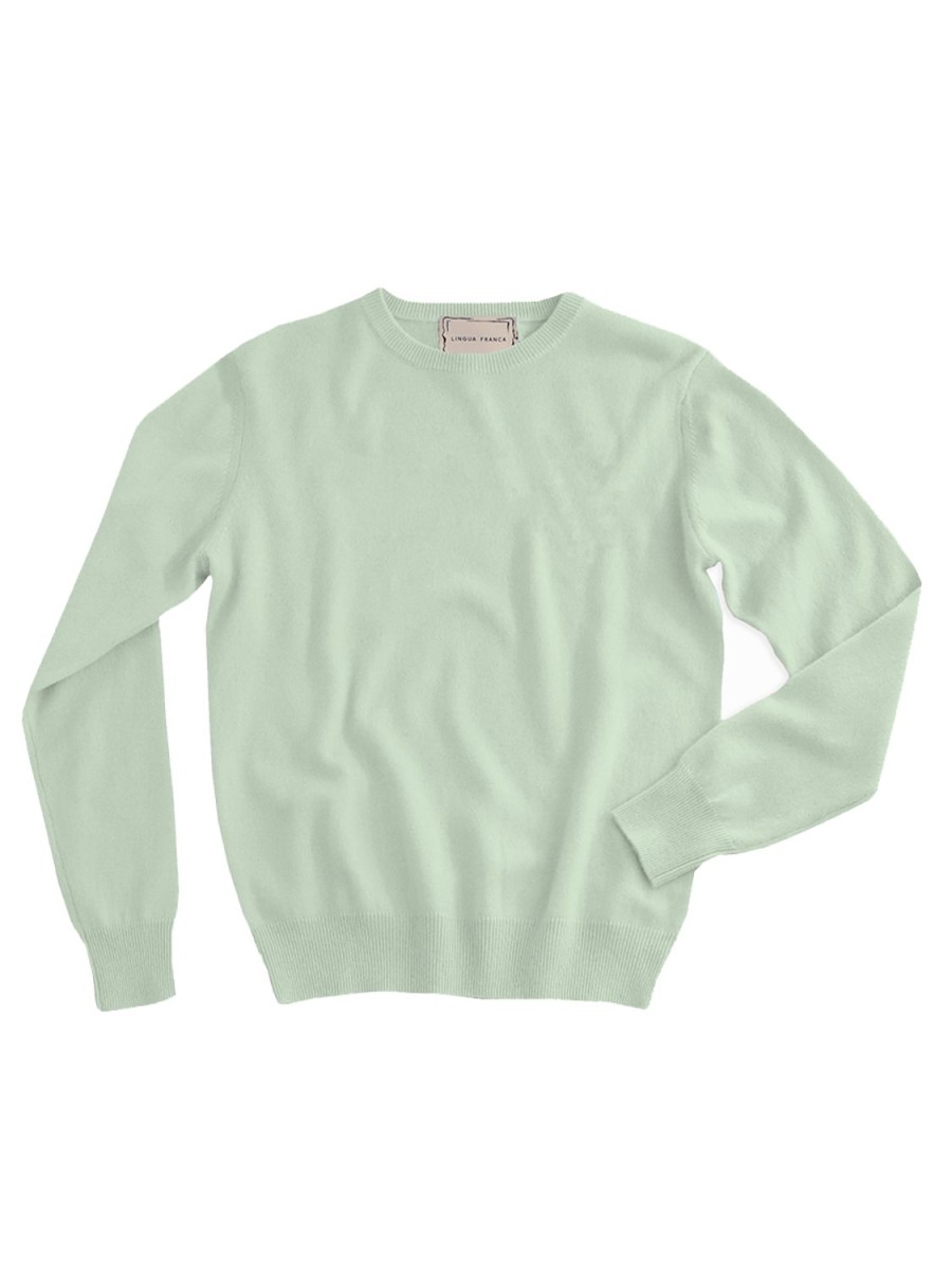 Lf Classic Lingua Franca NYC | Womens Limited Edition Crewneck, Sans Stitching