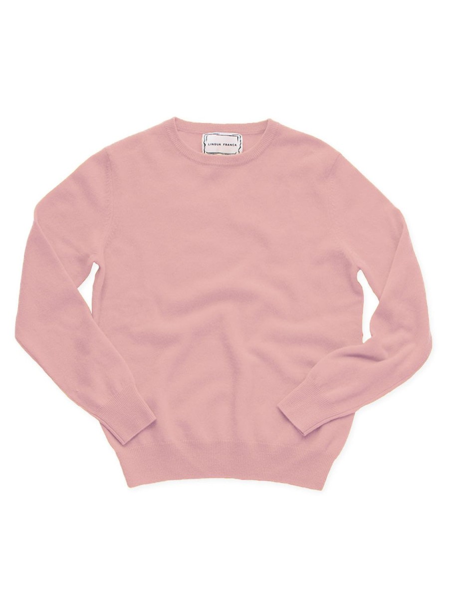 Lf Classic Lingua Franca NYC | Womens Limited Edition Crewneck, Sans Stitching