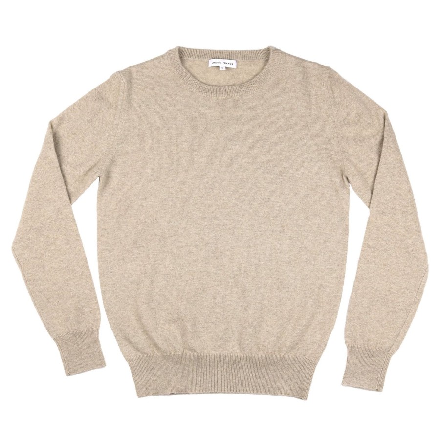 Lf Classic Lingua Franca NYC | Madam Vice President Crewneck Oatmeal