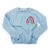 Lf Classic Lingua Franca NYC | Beaded Rainbow Kids Crewneck