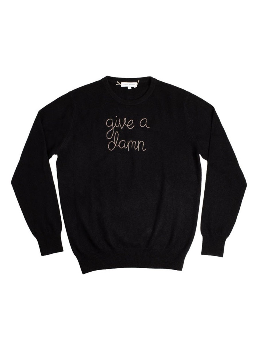 Lf Classic Lingua Franca NYC | Give A Damn Crewneck