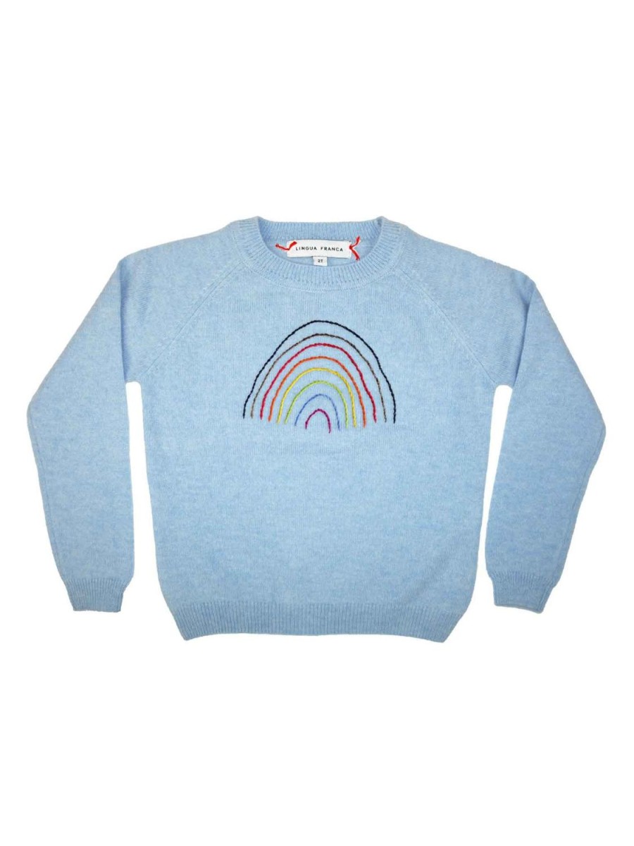 Lf Classic Lingua Franca NYC | Unity Rainbow Kids Crewneck