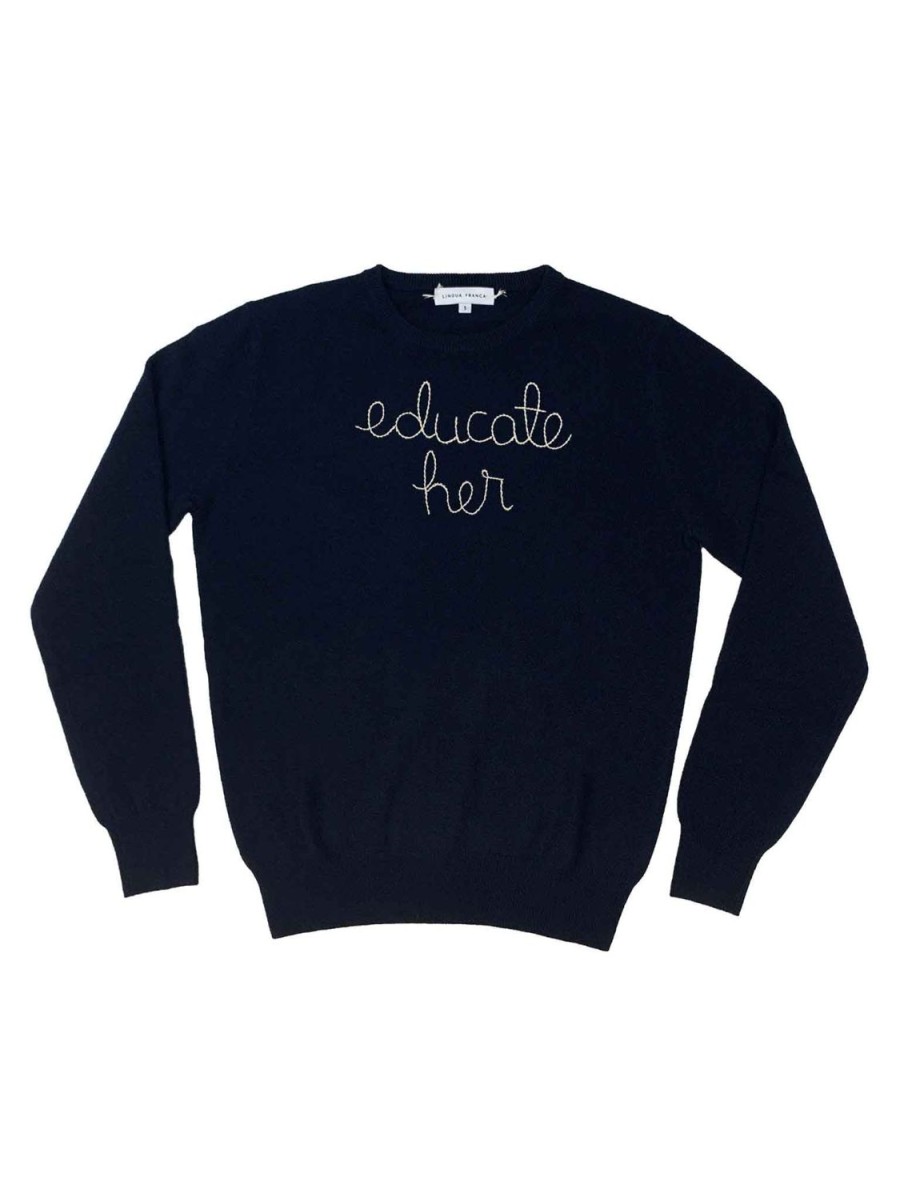 Lf Classic Lingua Franca NYC | Educate Her Crewneck