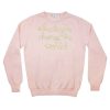 Lf Classic Lingua Franca NYC | Educate Girls, Change The World Crewneck Pale Pink