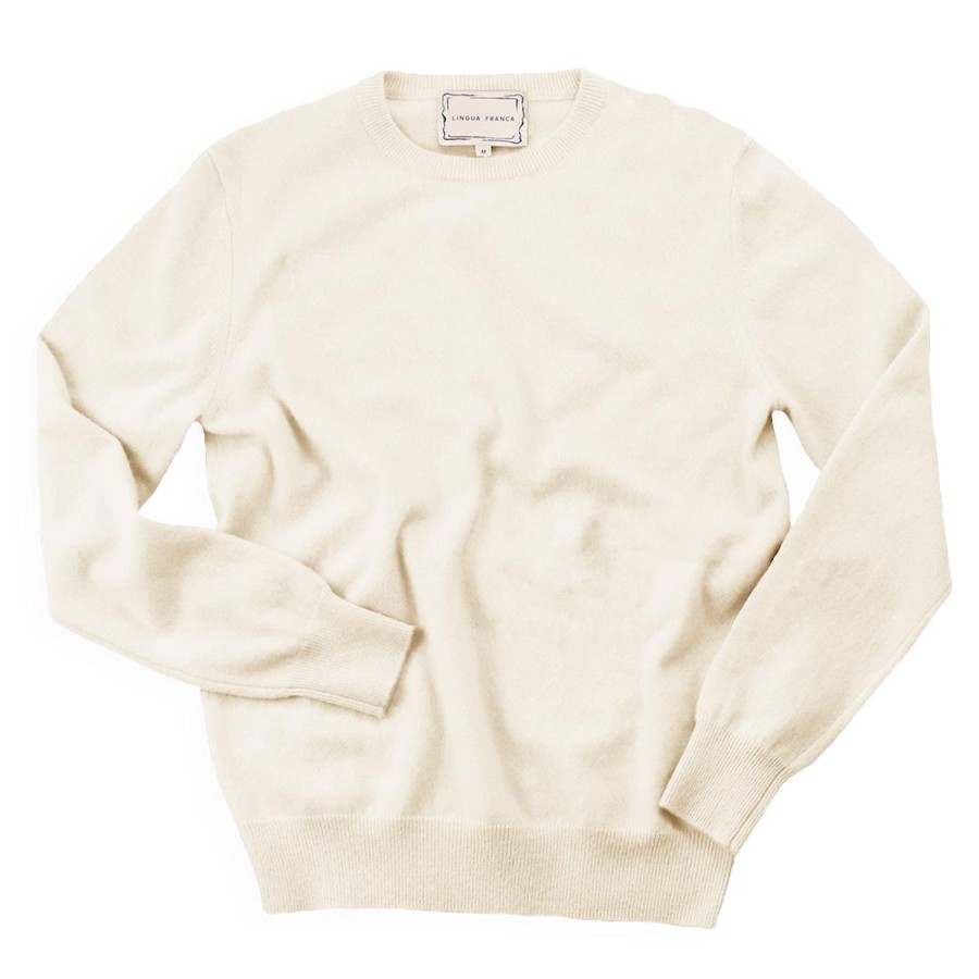 Lf Classic Lingua Franca NYC | Womens Classic Crewneck, Sans Stitching