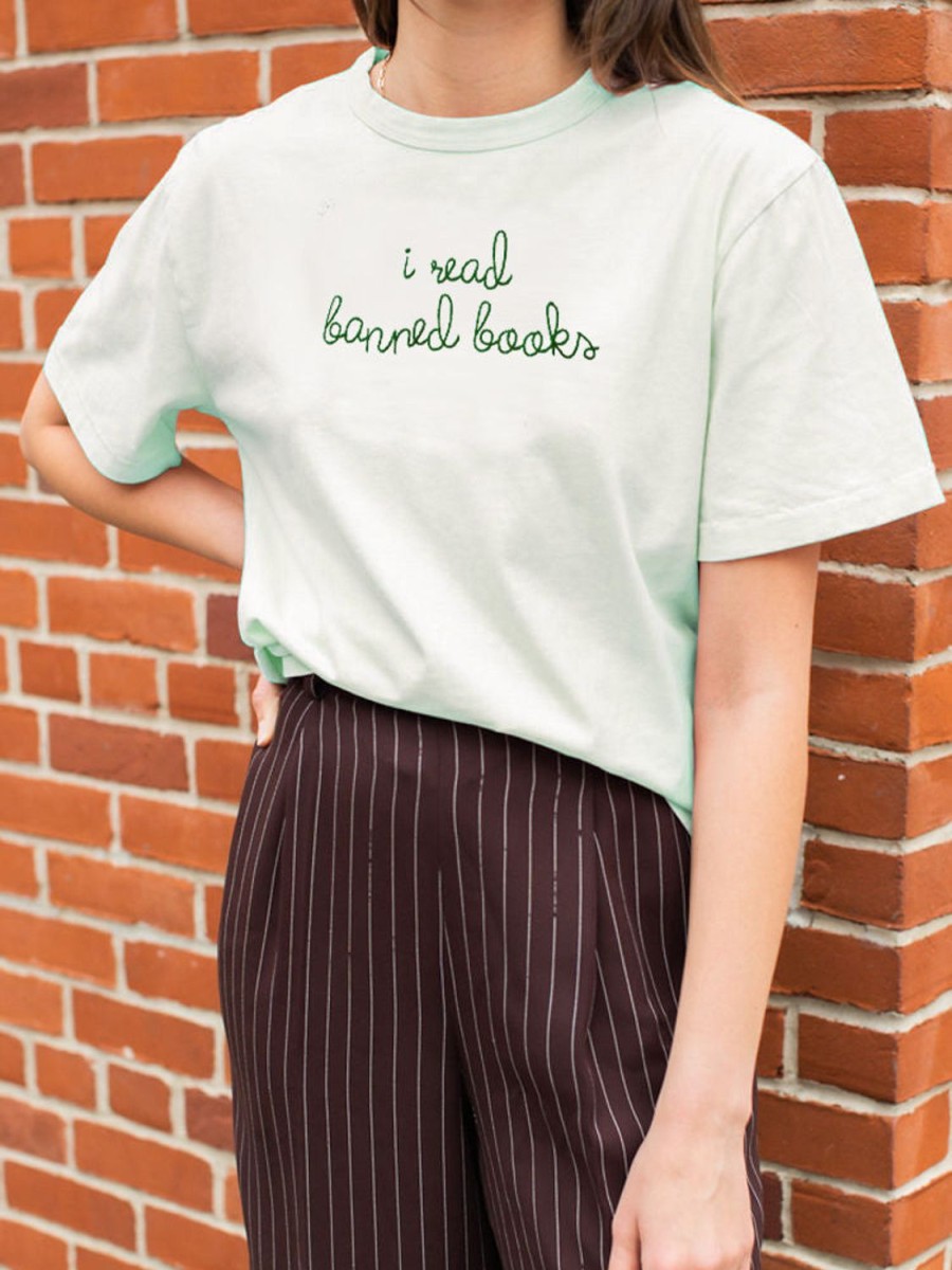 Lf Classic Lingua Franca NYC | I Read Banned Books T-Shirt