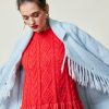 Ready To Wear Lingua Franca NYC | Mavis Fringe Knit Vest