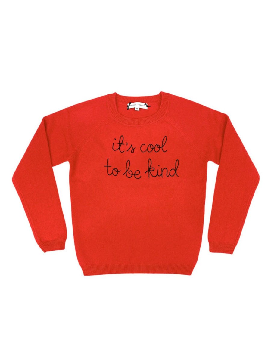 Lf Classic Lingua Franca NYC | It'S Cool To Be Kind Kids Crewneck