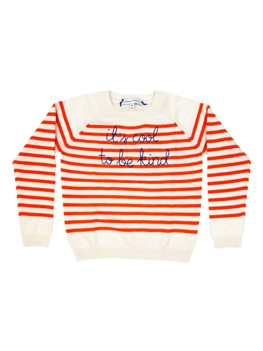 Lf Classic Lingua Franca NYC | It'S Cool To Be Kind Kids Crewneck