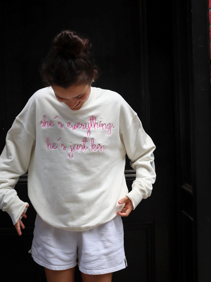 Lf Classic Lingua Franca NYC | She'S Everything. He'S Just Ken. Sweatshirt