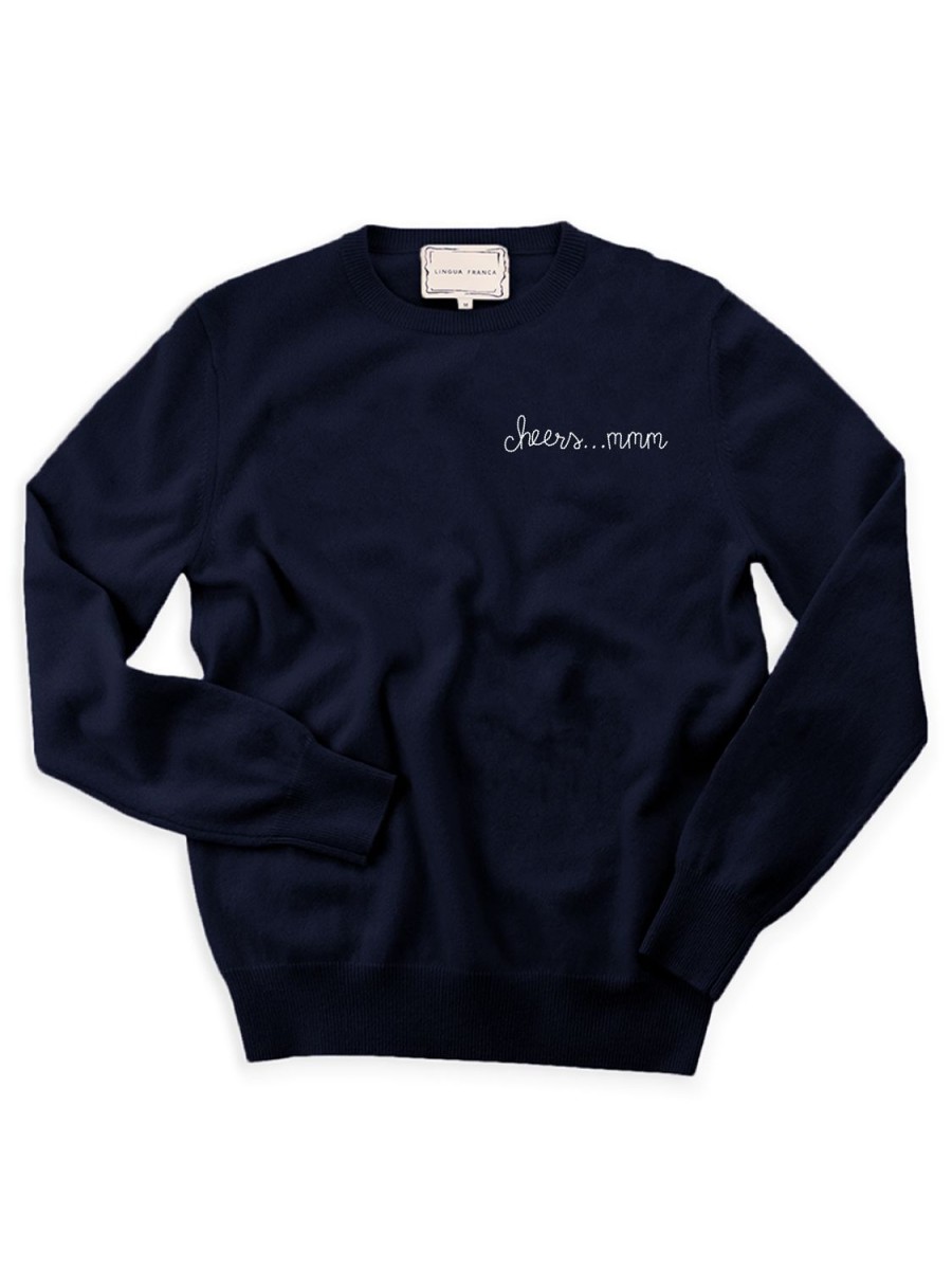 Lf Classic Lingua Franca NYC | Cheers Mmm Crewneck