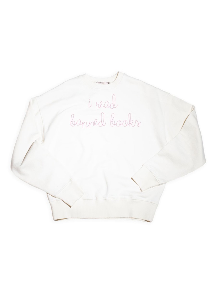 Lf Classic Lingua Franca NYC | I Read Banned Books Sweatshirt