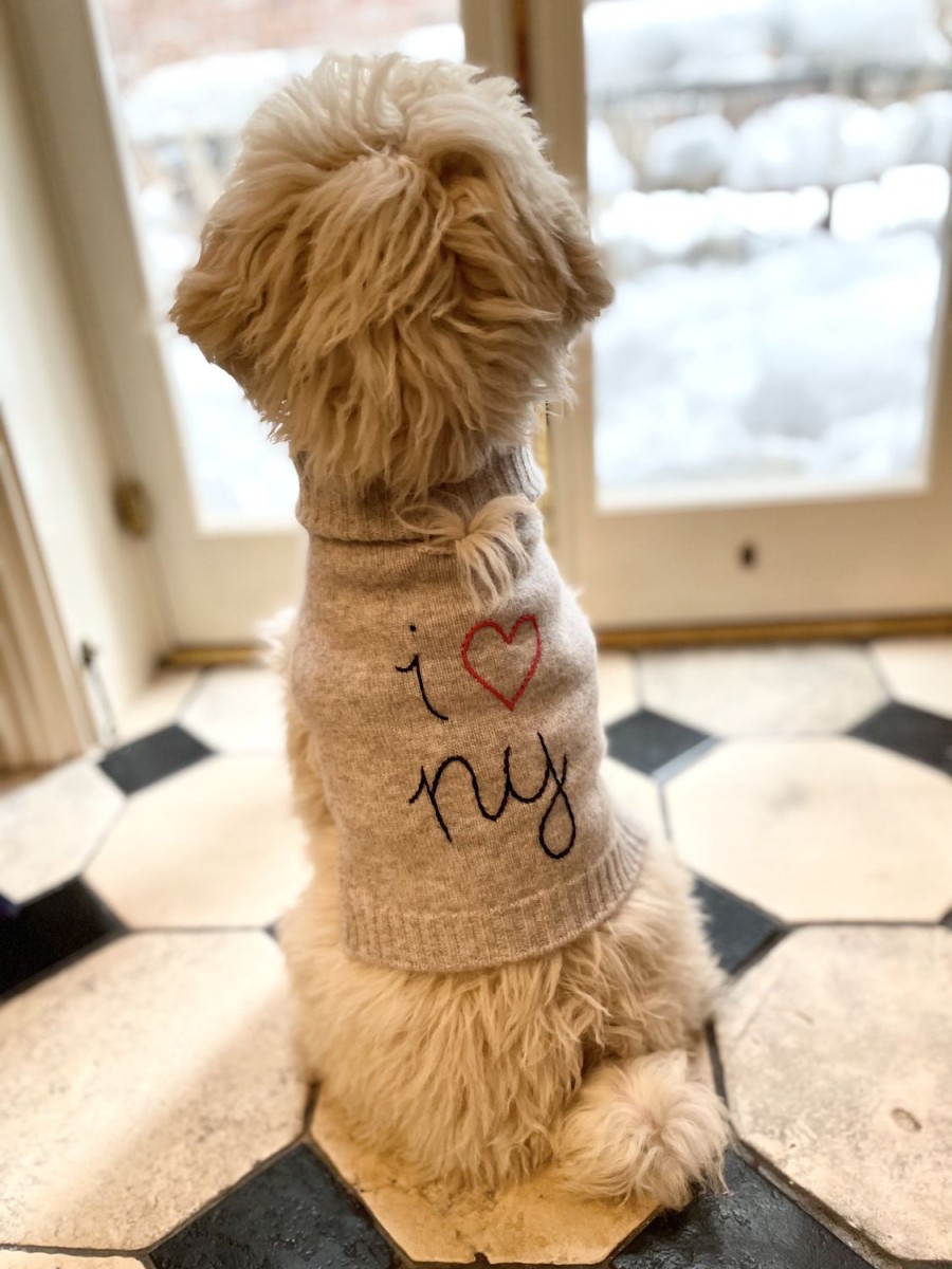 Lf Classic Lingua Franca NYC | I Heart Ny Dog Sweater