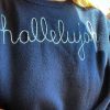 Lf Classic Lingua Franca NYC | Hallelujah Crewneck Navy