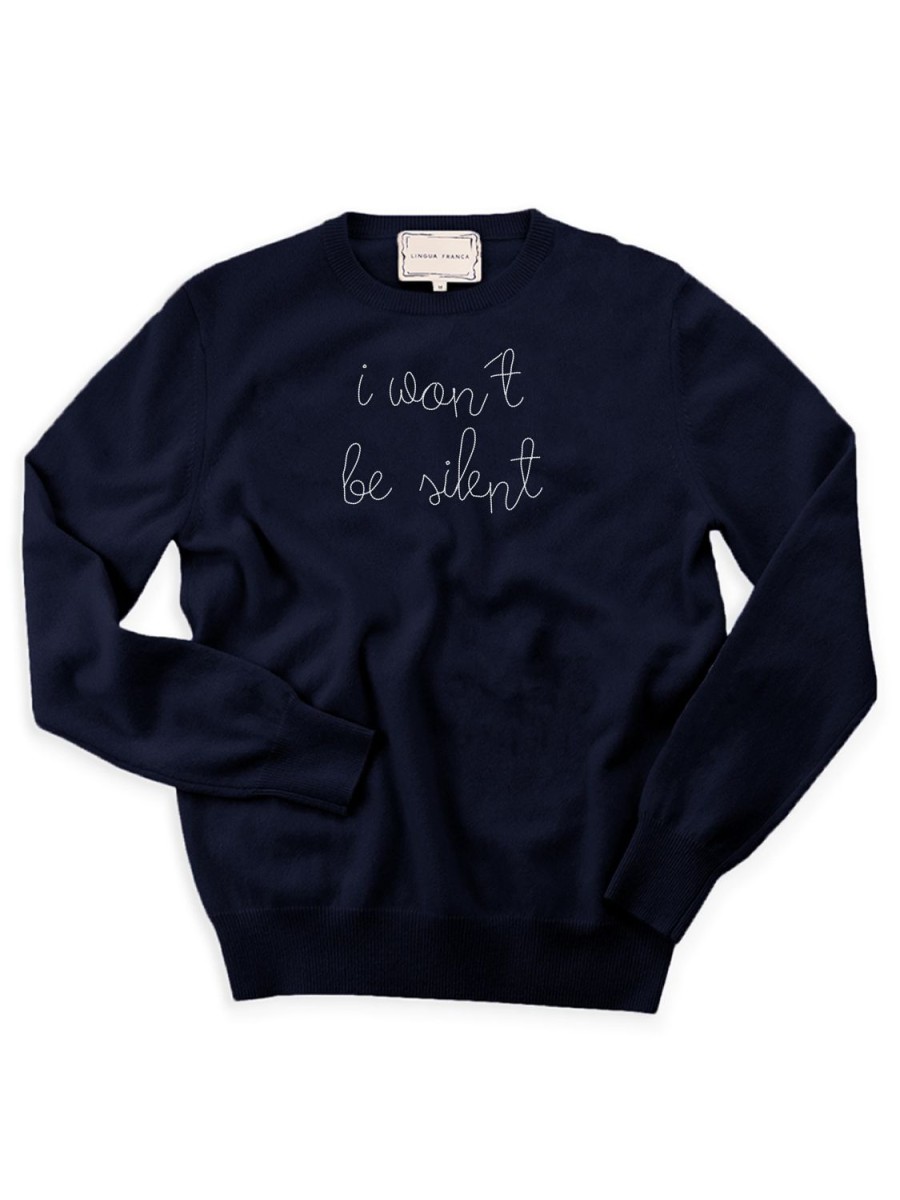 Lf Classic Lingua Franca NYC | I Won'T Be Silent Crewneck