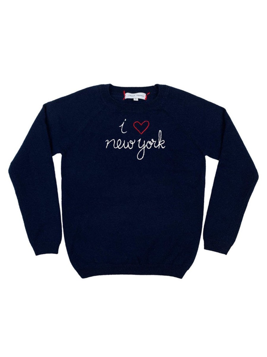 Lf Classic Lingua Franca NYC | I Heart New York Kids Crewneck